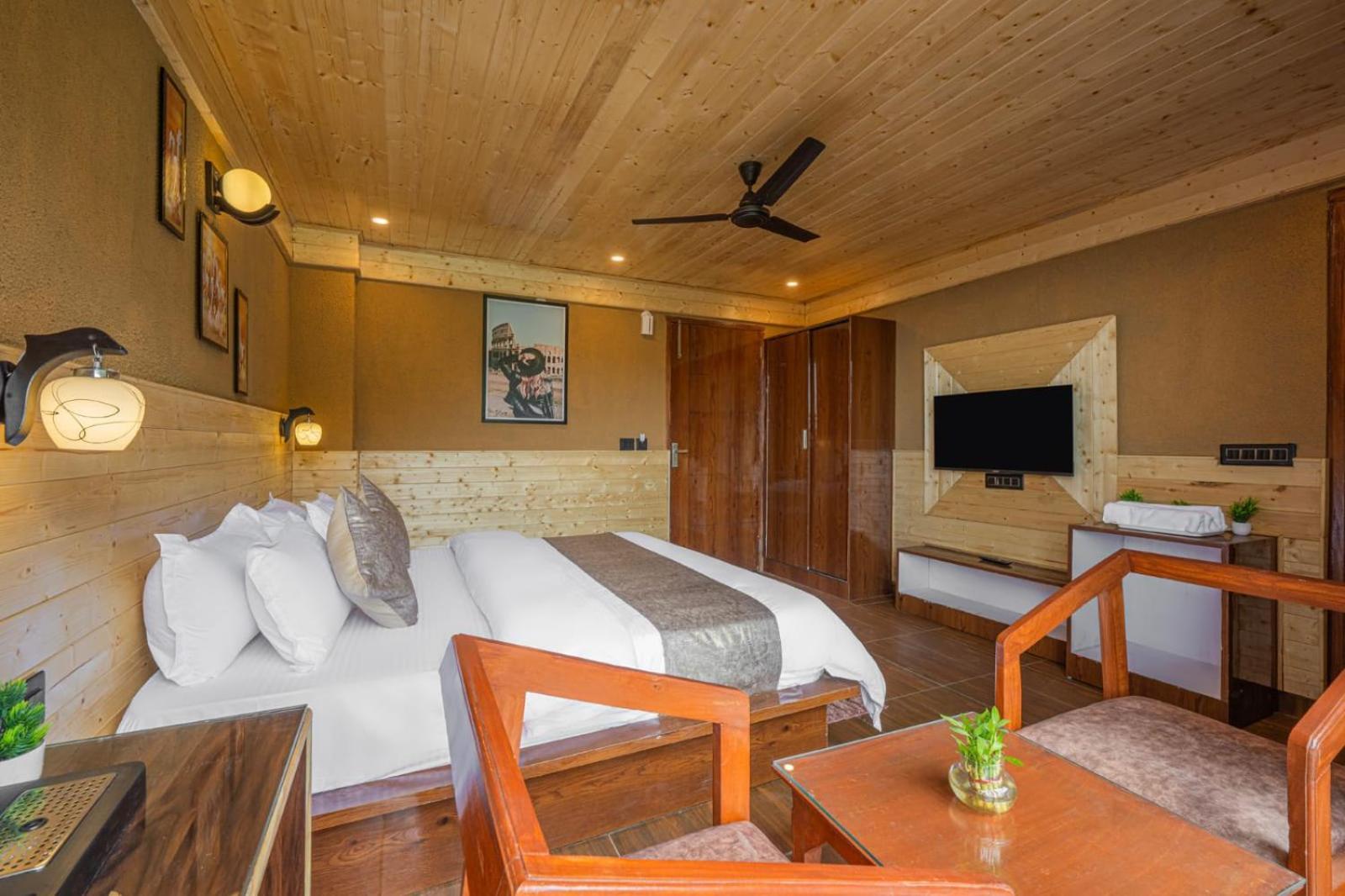 The Nature Dreams I Vacations I Conference I Mice I Family Events I Open Air Terrace I Sky Bonfire I Kufri By Exotic Stays Shimla Luaran gambar