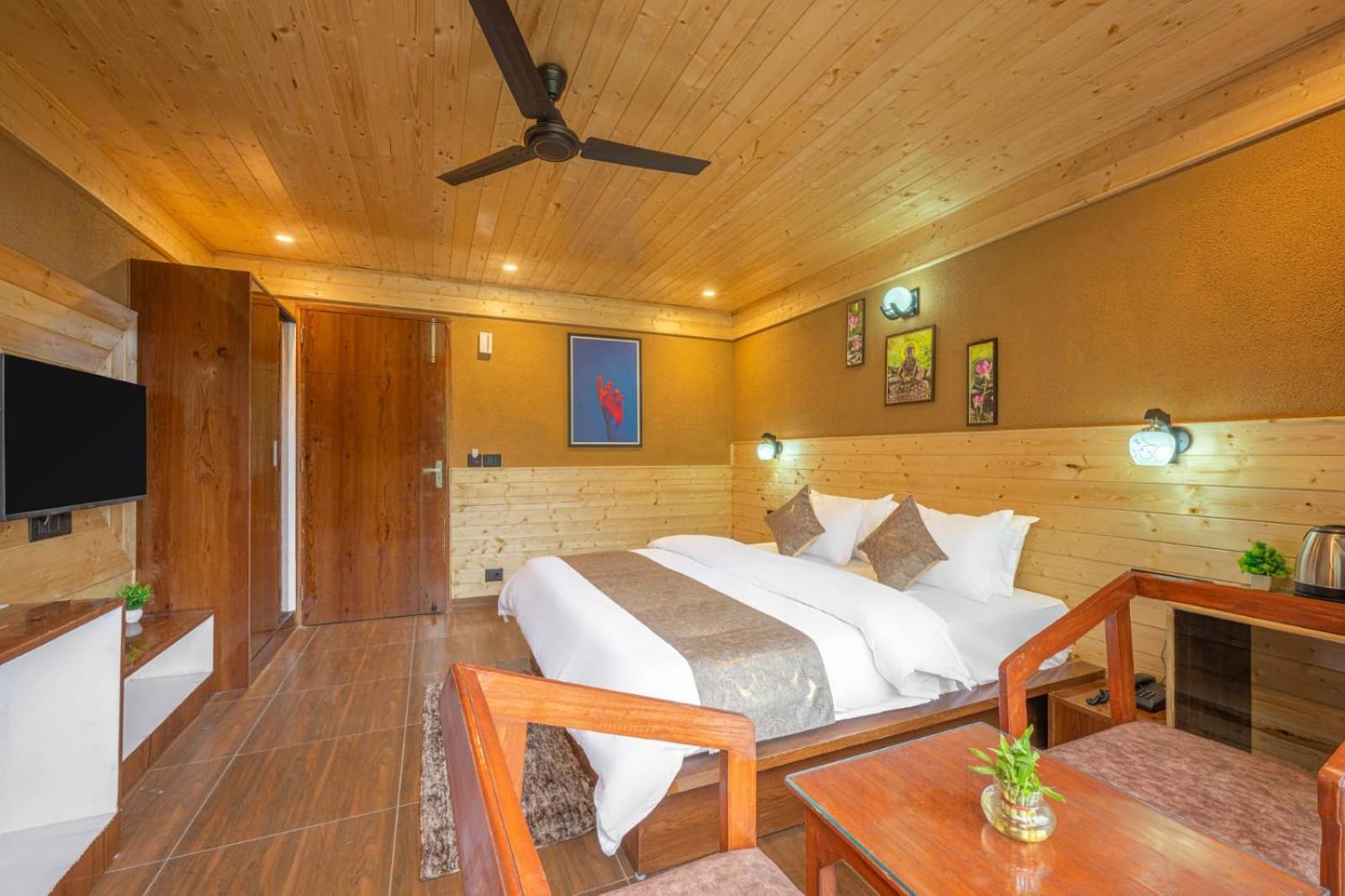 The Nature Dreams I Vacations I Conference I Mice I Family Events I Open Air Terrace I Sky Bonfire I Kufri By Exotic Stays Shimla Luaran gambar