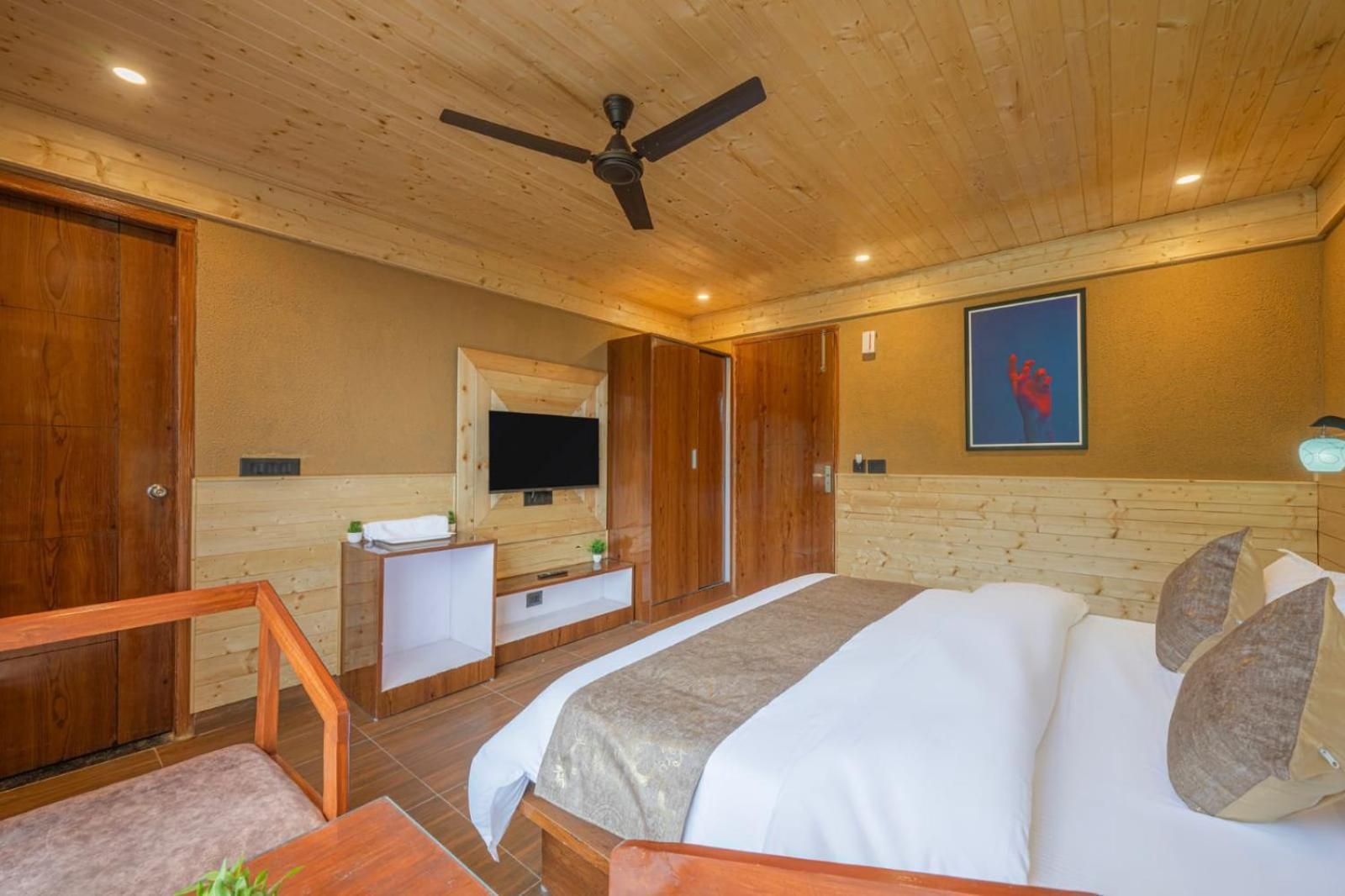 The Nature Dreams I Vacations I Conference I Mice I Family Events I Open Air Terrace I Sky Bonfire I Kufri By Exotic Stays Shimla Luaran gambar