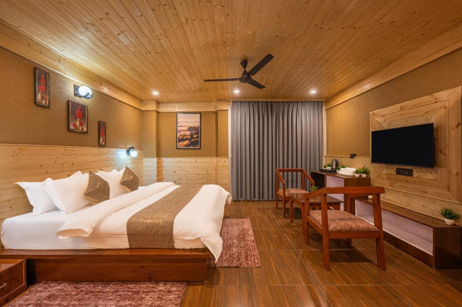 The Nature Dreams I Vacations I Conference I Mice I Family Events I Open Air Terrace I Sky Bonfire I Kufri By Exotic Stays Shimla Luaran gambar