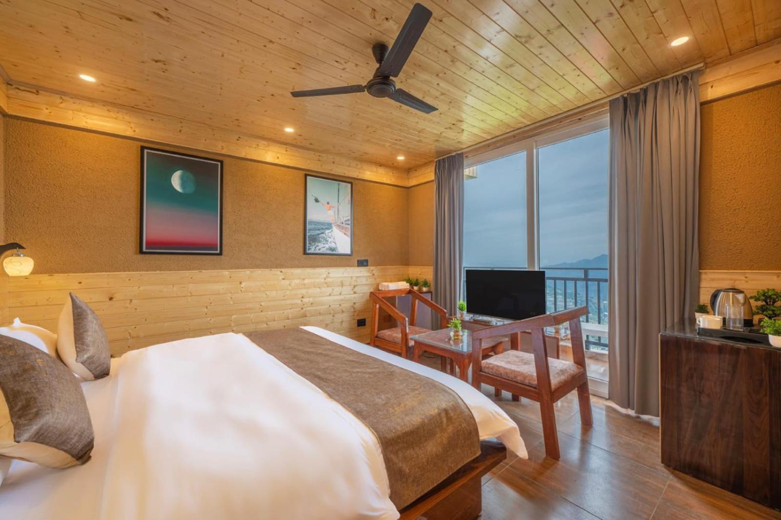 The Nature Dreams I Vacations I Conference I Mice I Family Events I Open Air Terrace I Sky Bonfire I Kufri By Exotic Stays Shimla Luaran gambar