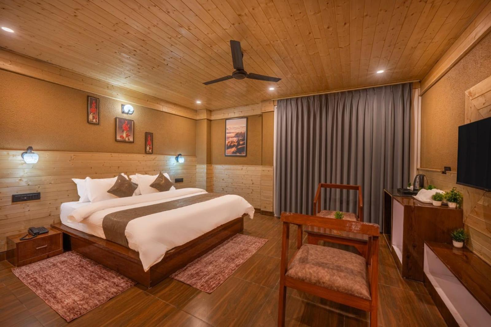 The Nature Dreams I Vacations I Conference I Mice I Family Events I Open Air Terrace I Sky Bonfire I Kufri By Exotic Stays Shimla Luaran gambar