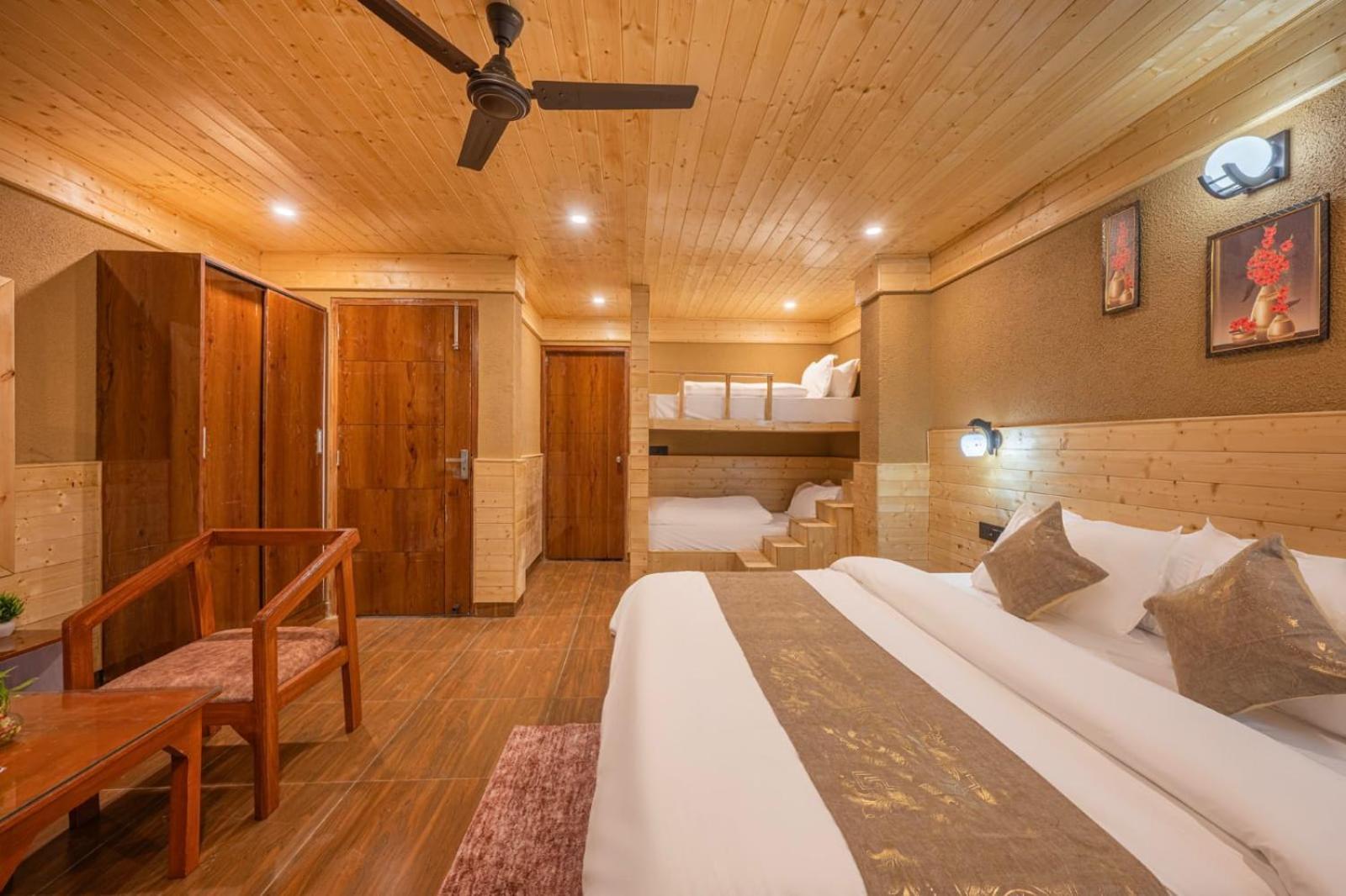 The Nature Dreams I Vacations I Conference I Mice I Family Events I Open Air Terrace I Sky Bonfire I Kufri By Exotic Stays Shimla Luaran gambar