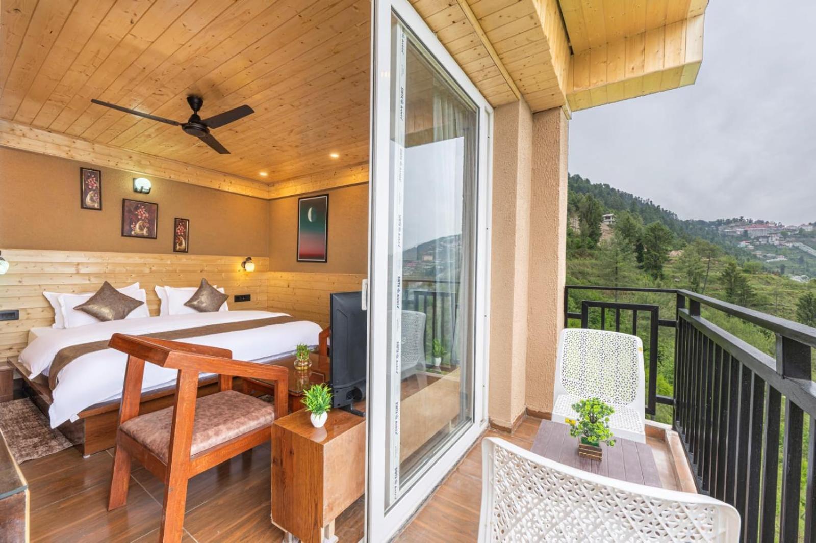 The Nature Dreams I Vacations I Conference I Mice I Family Events I Open Air Terrace I Sky Bonfire I Kufri By Exotic Stays Shimla Luaran gambar