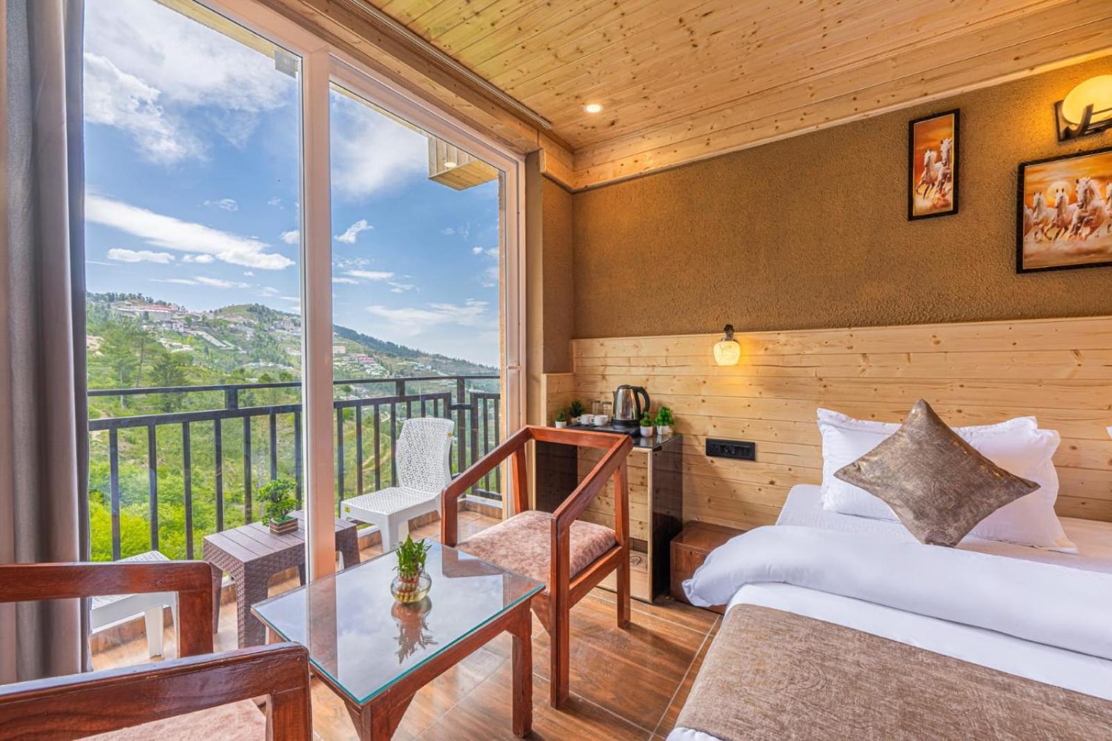 The Nature Dreams I Vacations I Conference I Mice I Family Events I Open Air Terrace I Sky Bonfire I Kufri By Exotic Stays Shimla Luaran gambar